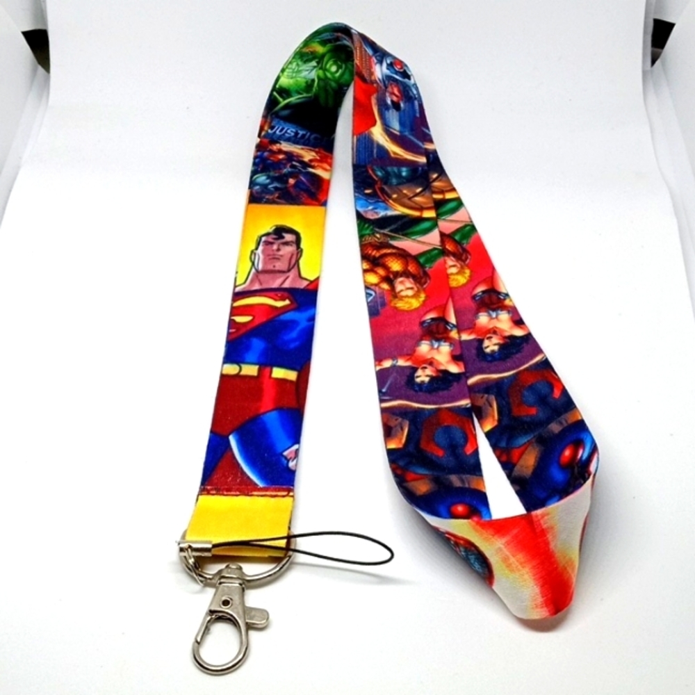 Justice league lanyard